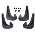 thumbnail image 2 of 4 Pcs Mounted Car Tires Modified Tile Car Replacement Mud No Drilling Mudguards Mudflaps with Hardware Kits, 2 of 7
