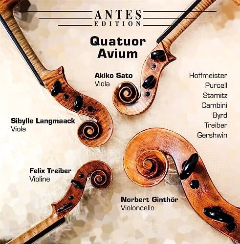Quatuor Avium: Felix Treiber - Quartette Fur Violine Zwei Violen Und Violoncello - Music & Performance - CD