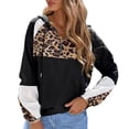 thumbnail image 1 of Sudadera con capucha para mujer, sudadera con capucha con estampado de leopardo, sudadera con capucha para mujer, camisa de manga larga, sudadera con cremallera para mujer, valor excepcional, 1 of 6
