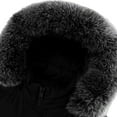 thumbnail image 5 of Mens Winter Coat Water Resistant Thicken Puffy Jacket Insulated Parka Snow Jacket with Fur Removable Hood, 5 of 6