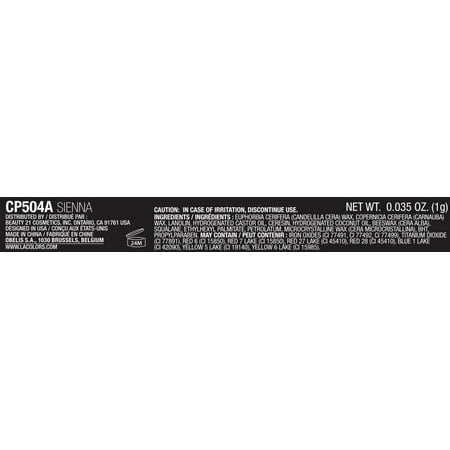 L.A. COLORS Lipliner Pencil, Sienna, 0.035 fl oz