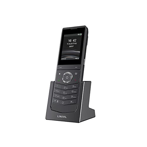 Fanvil W611W Wireless Portable Phone 2.4" ColorLCD 2SIP Lines Wi-Fi 2.4GHz & 5GHz, Wi-Fi6 BT5.0