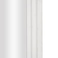 thumbnail image 5 of DecMode 22" x 68" White Oval Wall Mirror with Dimensional Grooves, 5 of 14
