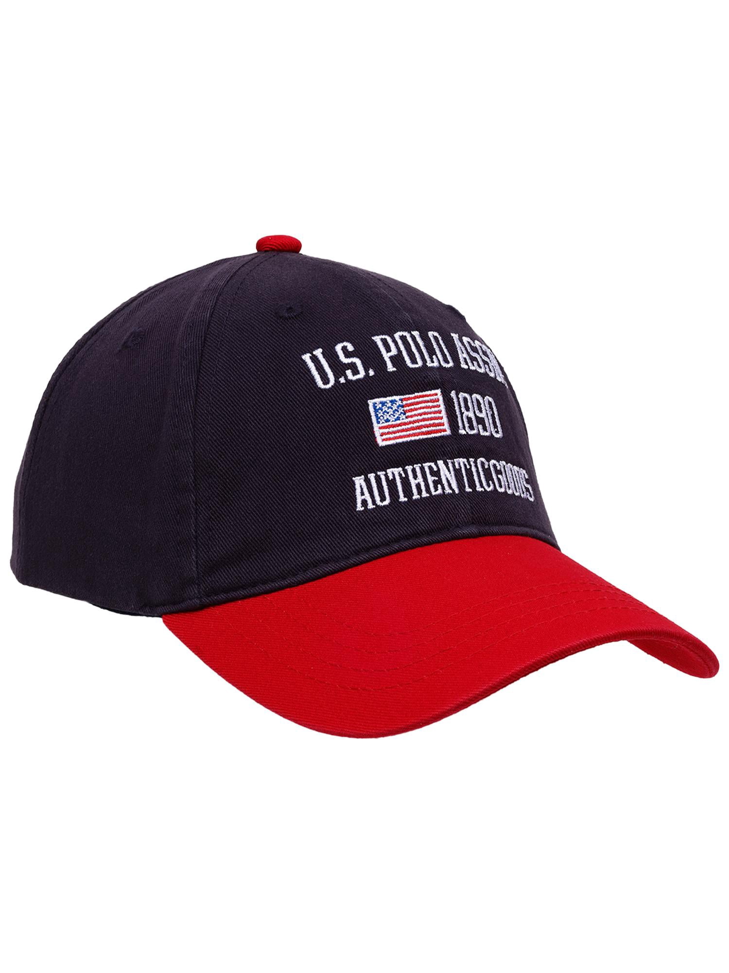 U.S. Polo Assn. American Flag Baseball Cap Navy Adjustable Strap Hat NWT U.S. Polo Assn. American Flag Logo Cotton Washed Twill  main image 2