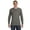 Graphite Heather, variant on Mens 5.3 oz. Heavy Cotton Long-Sleeve T-Shirt 2 Pack
