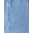 thumbnail image 5 of Conjunto de 2 piezas de chaleco de mezclilla y jeans de mujer INSPIRE CHIC, color azul claro L, 5 of 5