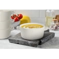 thumbnail image 7 of Kook Soup Crocks, Ceramic Stackable Bowls, Set of 4, White, 7 of 7