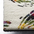 thumbnail image 3 of Safavieh Fiesta Augustin Floral Shag Runner Rug, Cream/Multi, 2'3" x 8', 3 of 8