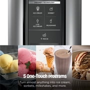 Ninja CREAMi Ice Cream Maker, for Mix-ins, Milkshakes, Sorbet, 5 One-Touch Programs, (2) 16 Oz Pint Containers & Lids, NC300WH White