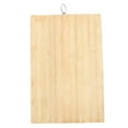 thumbnail image 6 of PAMINGONO Large Wooden Cutting Board Chopping Board Bamboo with Metal Handle 1 Piece, 6 of 8