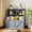 Gray, variant on Kids Bookshelf & Toy Storage Organizer, 3-Cube Open Shelves with 2 Storage Bins, Toddler Bookcase for Playroom, Nursery, Kids Room, Bedroom, Daycare