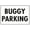 Warning Sign 3, variant on Buggy Parking Safe Sign 12 x 8 Inches - Outdoor Use, Practical Sign for Home, Business, Driveway Alert, Campground, RV Park, Buggy Parking Zone