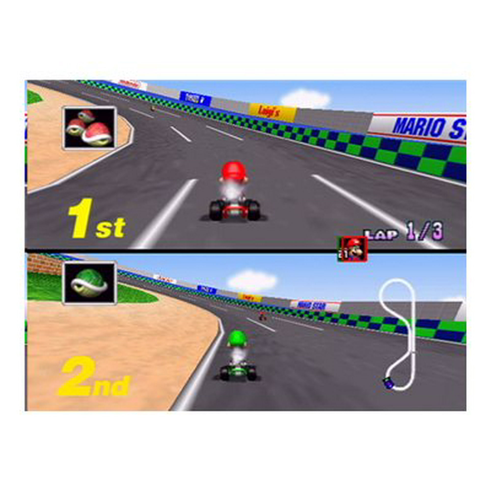 HOT Mario Kart 64 Screenshots Multiplayer Mario Kart 64 Nintendo