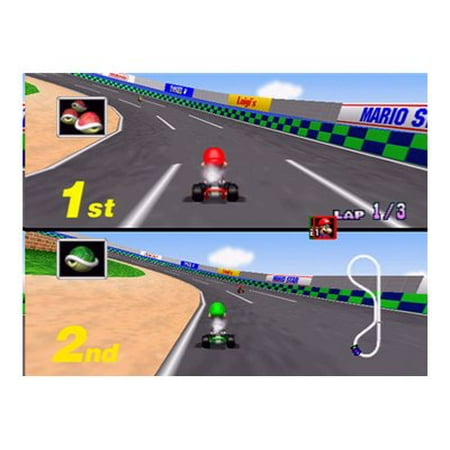 Mario Kart 64 - Nintendo 64 (Best Nintendo 64 Games Of All Time)