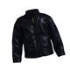 thumbnail image 2 of Chaqueta de cuero sintético a la moda, disfraz, ropa para muñecas de 6 pulgadas, hecha a mano, escala 1/12 Negro, 2 of 9
