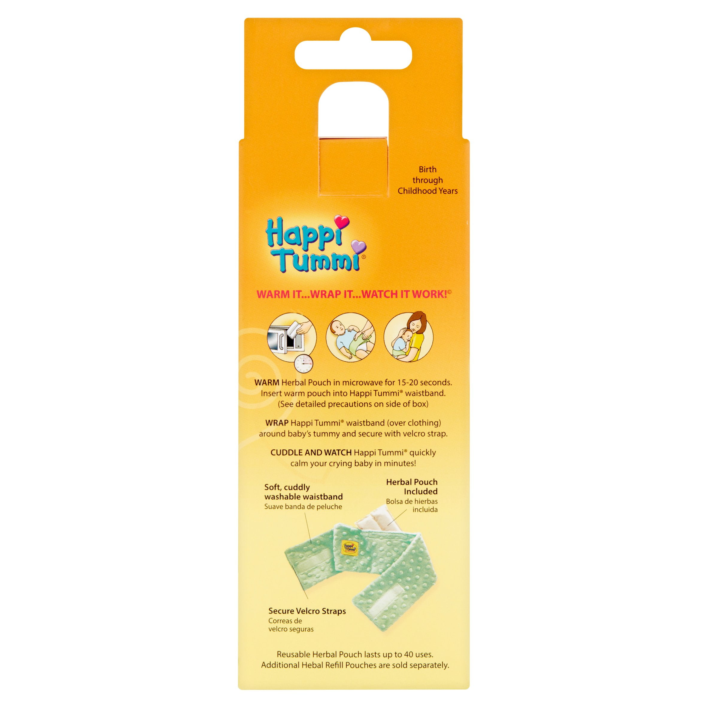 happy tummy herbal wrap