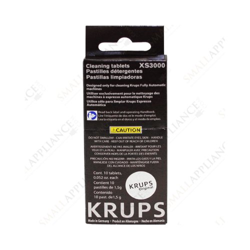 Krups XS3000 Cleaning Tablets (Includes 10 tablets)