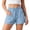D621/Blue, variant on Afdoent Womens Shorts Linen Shorts Casual Summer Shorts High Waisted Comfy Pull On With Pockets 2026 Beach Vacation Shorts