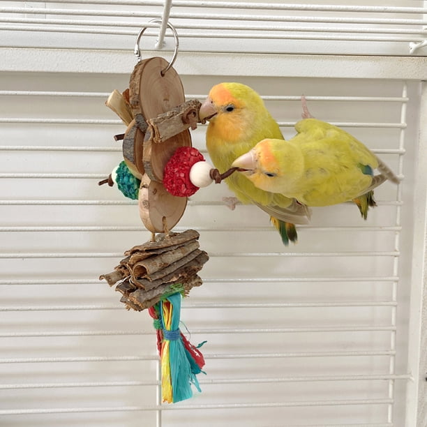 Juguetes Para Masticar Pájaros, Seguros, Coloridos Y De Amplia Aplicación, Juguetes Para Masticar De Madera Para Pájaros, Colorantes Comestibles Para Periquitos, Para El Hogar Y