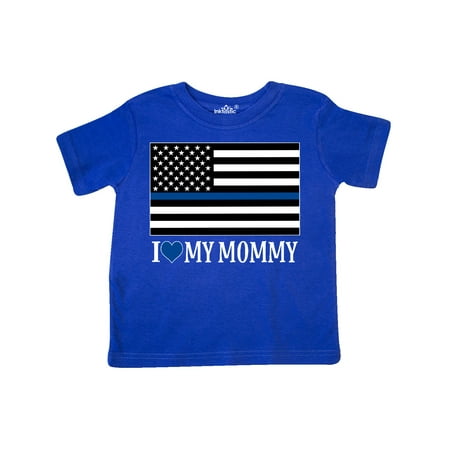 

Inktastic Police Officer Mommy Law Enforcement Gift Toddler Boy or Toddler Girl T-Shirt