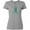 Athletic Heather, variant on Inktastic Ovarian Cancer Awareness Teal Ribbon Made of Hearts Women's T-Shirt