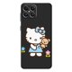 thumbnail image 1 of Funda de teléfono trasera de hello kitty para Xiaomi Redmi 10A, 9C, 9A, 8A, 7A, 6, 7, 8, 9T, 10C, 9, 10, K40 Pro, K50, 6 Pro, K50, de lujo, color negro zhangmengya LED, 1 of 2
