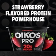 Oikos Pro 20g Protein, Strawberry Yogurt-Cultured Dairy Product, 5.3 oz