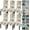 Color 08-spring Flowers, variant on Dining Room Chair Covers Set of 6,Printed Pattern Parsons Chair Slipcovers Removable Washable Kitchen Seat Dining Chairs Protector Cover for Home or Party