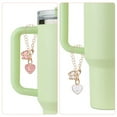 thumbnail image 3 of Uxcell 3 piezas de accesorios de encanto de letras para taza de tumbler, encanto de botella de agua en forma de corazón (Letra L), 3 of 6