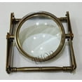 thumbnail image 7 of Antique Vintage Style Brass Channer Magnifying Glass Desk Top Lens 4" Magnifier, 7 of 7