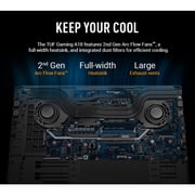 ASUS TUF Gaming Laptop A18 inch - NVIDIA RTX 5060 - AMD Ryzen 7 260 Beat i9-13905H - 18 WUXGA Display 144Hz - 32GB RAM - 2TB PCIe SSD -RGB Backlit Keyboard - Thunderbolt 4 - FHD Camera - Windows 11