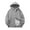 Light Gray, variant on JHLZHS Flannel Jacket Men's Long Sleeve Sweatshirt Hooded Cardigan Casual Solid Holiday Hoodie Zipper Coat Tops Mens Fall Jackets 811