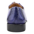 thumbnail image 6 of LIBERTYZENO Mens Genuine Leather Hornback Print Dress Shoes, Purple, 6 of 7