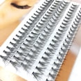 thumbnail image 1 of 100 paquetes de extensiones de pestañas naturales de visón falso pestañas individuales 10/20/40D pestañas de racimo maquillaje pestañas postizas nuevo hola suerte  unisex, 1 of 1