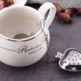 thumbnail image 3 of Visland 2Pcs/Set Tea Strainer Heart Shape Large Capacity Stainless Steel Steep Loose Leaf Spice Infuser Kitchen Accessories, 3 of 7