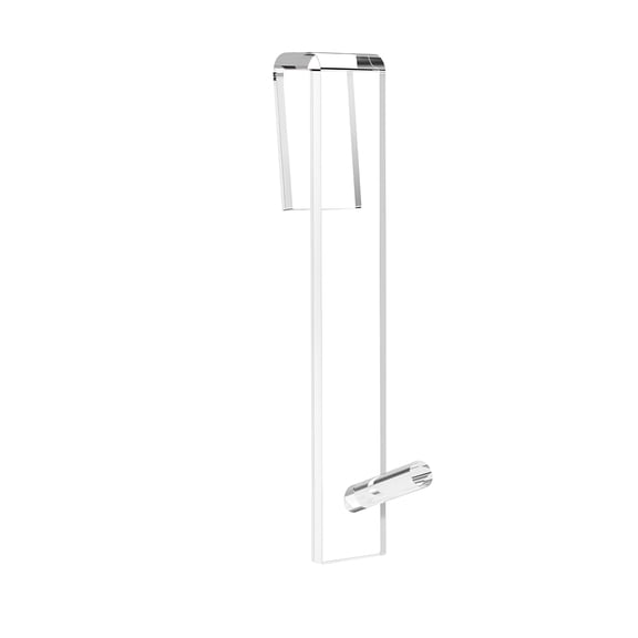XIBUFE 2026 New Acrylic Shower Door Hooks,Heavy Duty Drilling-Free Extended Shower Towel Hooks for Frameless Glass Shower Door Over the Door Towel Rack for Bathroom,Kitchen,Laundry,Spa,Gym