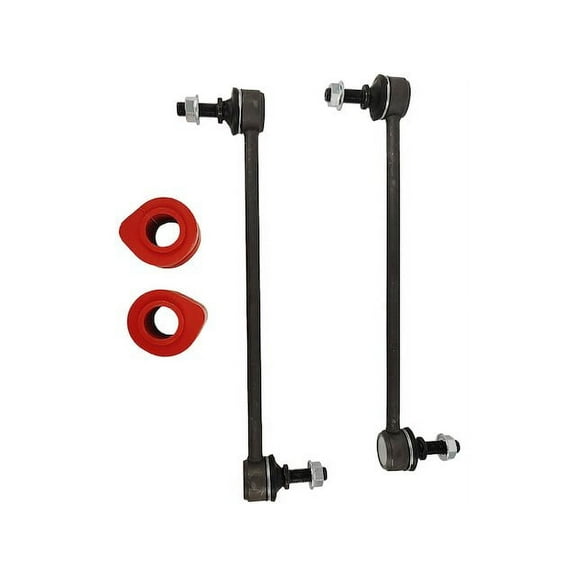 Front Sway Bar Link and Bushing Kit - Compatible with 2001 - 2007 Dodge Caravan 2002 2003 2004 2005 2006