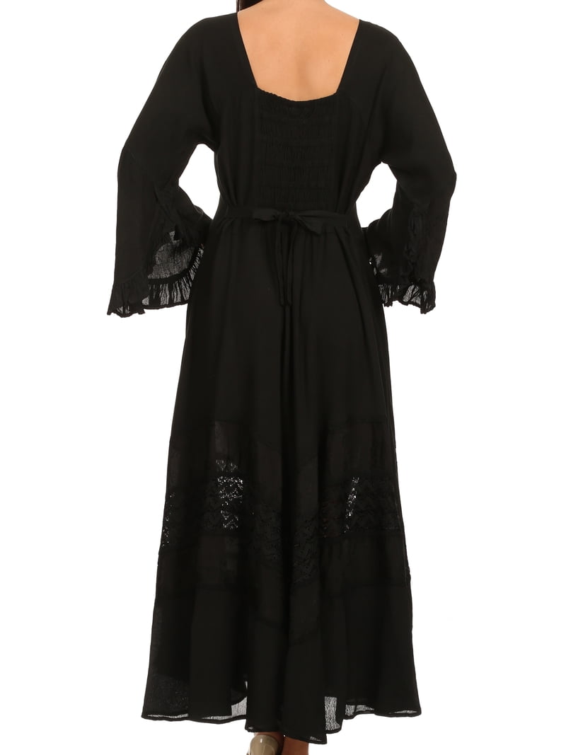 chinese dress ladies Black Lace Kimono