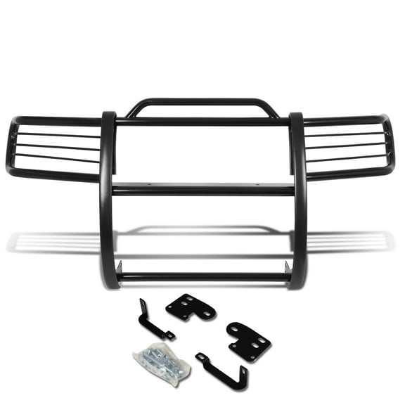 DNA Motoring GRILL-G-049-BK For 1998 to 2000 Nissan Frontier / Xterra Front Bumper Protector Brush Grille Guard (Black) 99