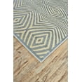 thumbnail image 3 of Feizy Saphir Callo Modern Abstract, Tan/Gray, 5'3" x 7'6" Area Rug Sheen Fade Resistant Casual Diamond Design Carpet for Living Dining Bed Room, 3 of 5