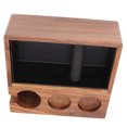 thumbnail image 4 of Espresso Coffee Tamping Station, 4 In1 Walnut Espresso Knock Box Tamper Holder Coffee Tamper Station, Espresso Accessories Organizer for Espresso Tamper, Portafilter, 4 of 8