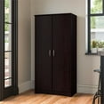 thumbnail image 4 of Cabot Tall Kitchen Pantry Cabinet with Doors in Espresso Oak - Engineered Wood, 4 of 7