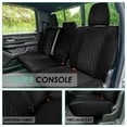 thumbnail image 5 of For 2022 – 2024 Dodge RAM 1500 FH Group Neoprene Waterproof Custom Fit Car Seat Covers  - Rear Black, 5 of 6