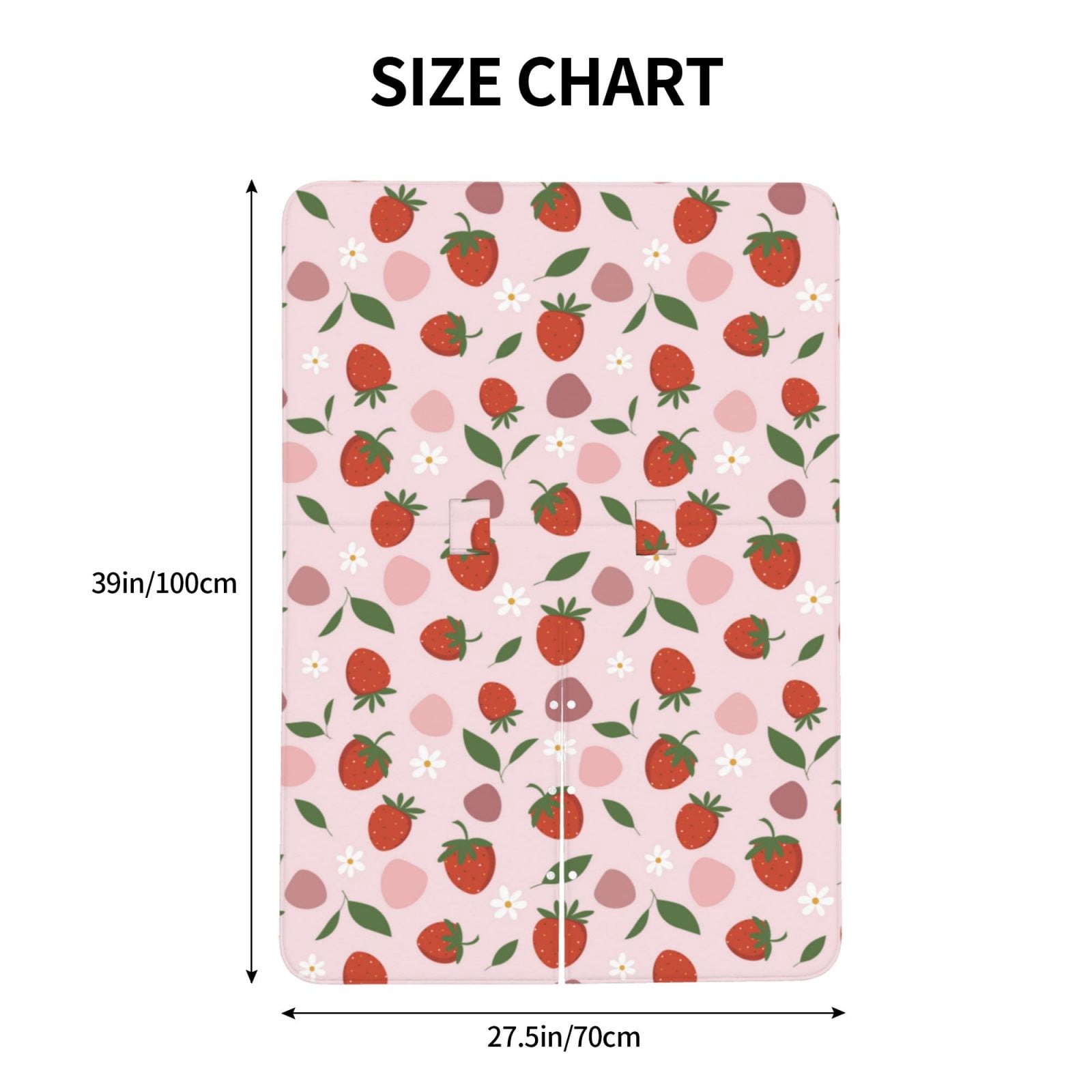 Naloa Floral Strawberr Baby Car Seat Cover, Breathable Baby Carrier Cover, Multiuse Baby Carrier Cover & Nursing Breastfeeding Cover