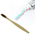 thumbnail image 4 of Biodegradable Natural Bambo0 Toothbrushes 10 Count,Brown Manual Toothbrush, 4 of 5