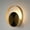 A, variant on Modern Round Copper Wall Lamp Luxury Corridor Bedroom Bedside Living Room Decoration TV Background Light