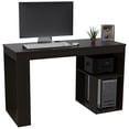 thumbnail image 2 of Escritorio Oficina/Hogar Excelsior 2 Entrepaños Madera aglomerada MDP Color Negro, 2 of 5
