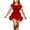 Red, variant on Ynynloco Cocktail Dresses for Women Square Neck Fashion Sequined Patch Feather Strap Bodycon Mini Dress for Evening Party Club