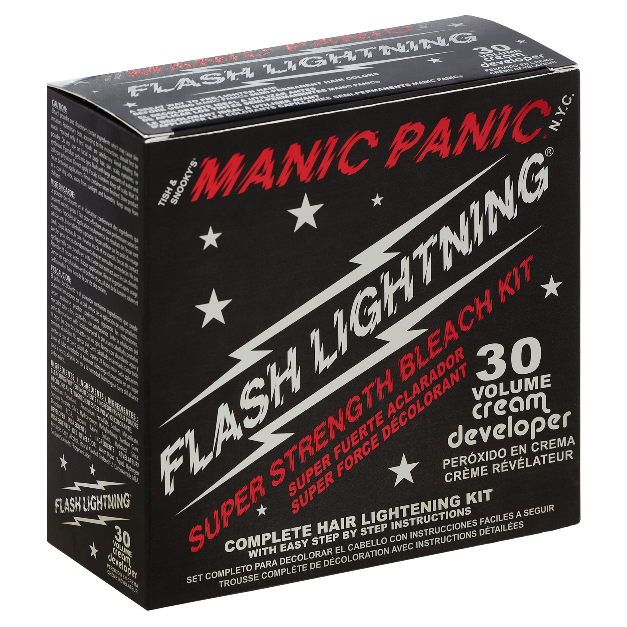 MANIC PANIC - Flash Lightning 40 Volume Bleach Kit – TheBeautyPlace