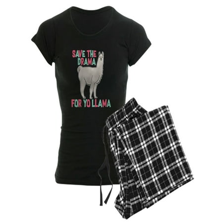 

CafePress - Save The Drama For Yo Llama - Women s Dark Pajamas